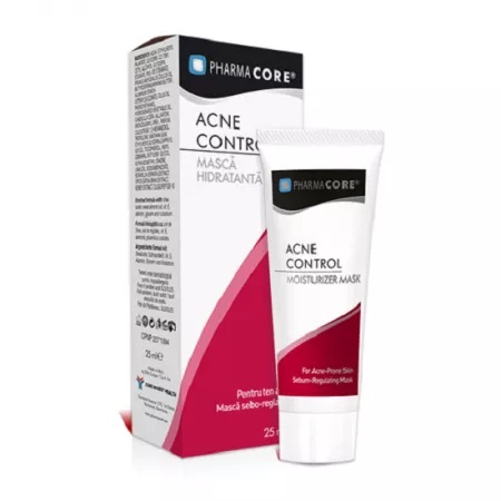 Masca hidratanta Acne Control, 25ml, Pharmacore