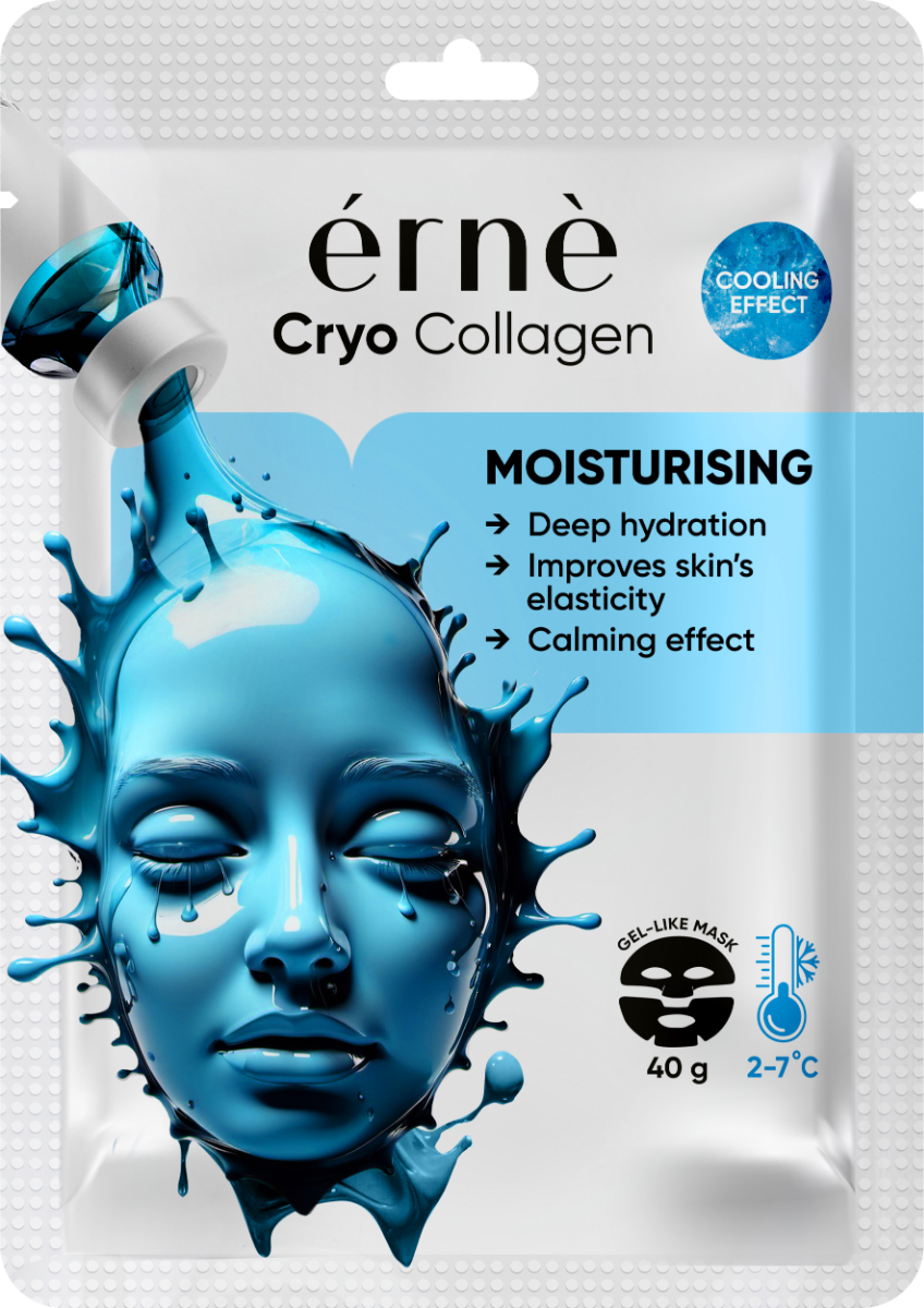 Masca hidratanta de fata cu Colagen Cryo, 50g, Erne