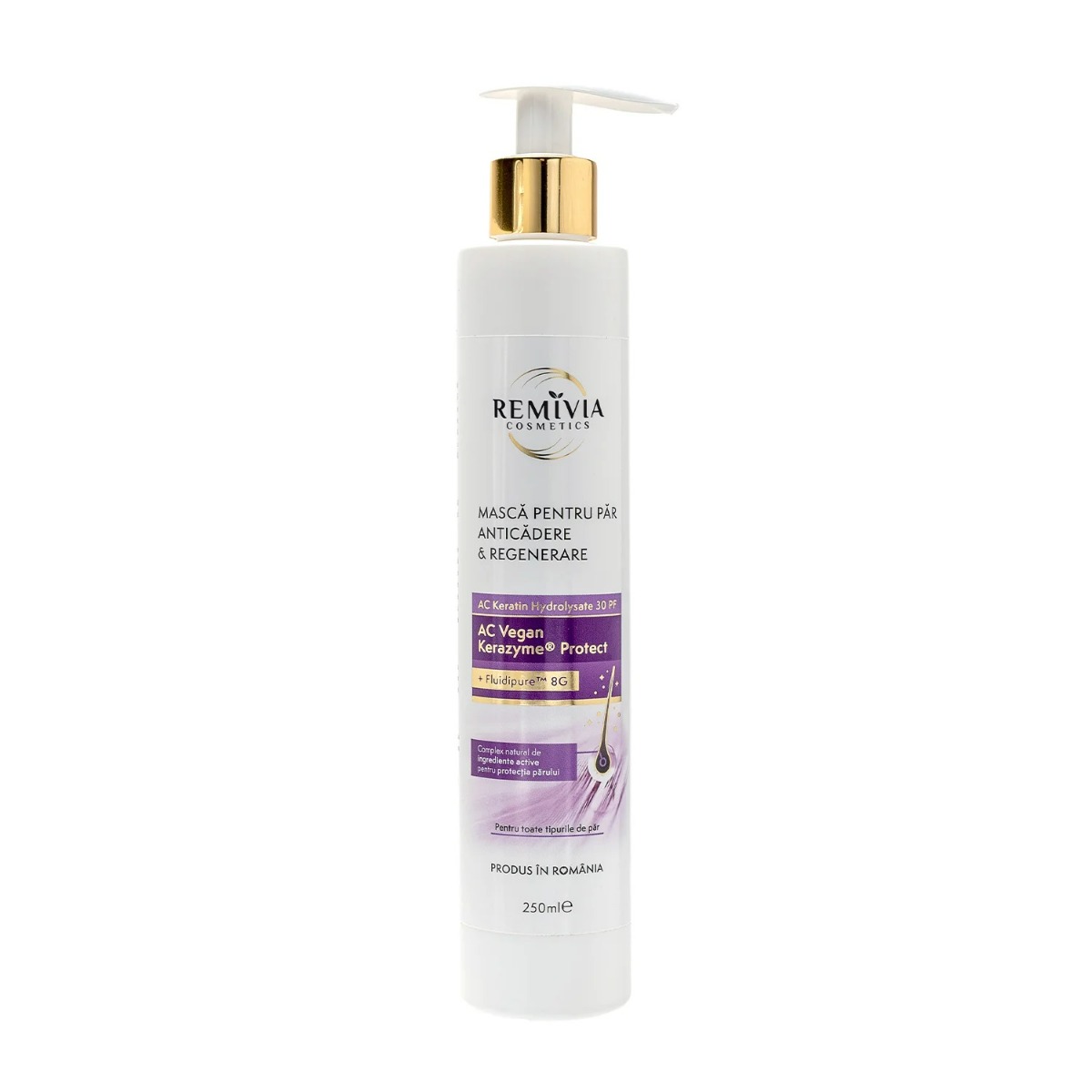 Masca pentru par Anticadere si Regenerare, 250ml, Remivia