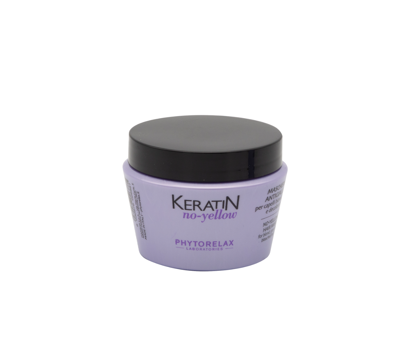 Masca pentru par blond decolorat si grizonat No Yellow, 250ml, Phytorelax