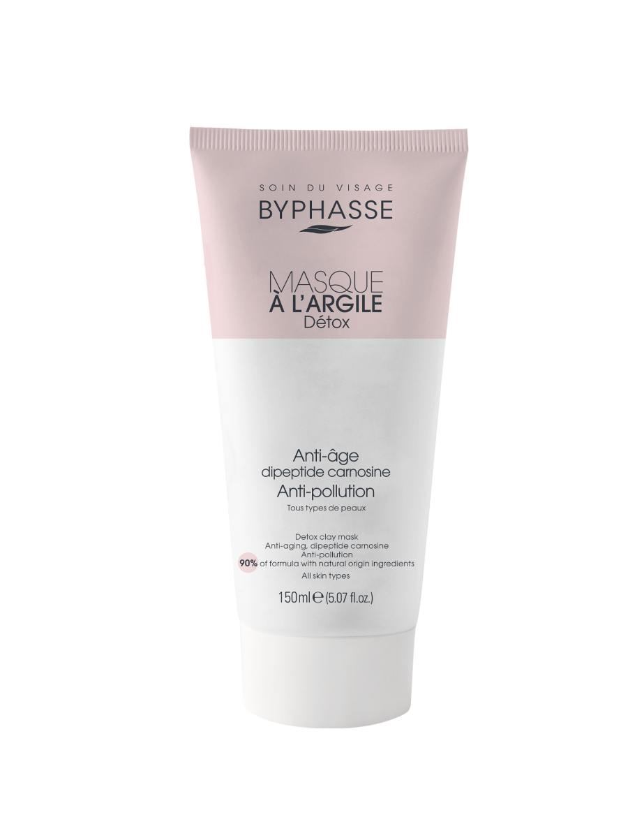 Masca pentru toate tipurile de ten cu argila Detox, 150ml, Byphasse