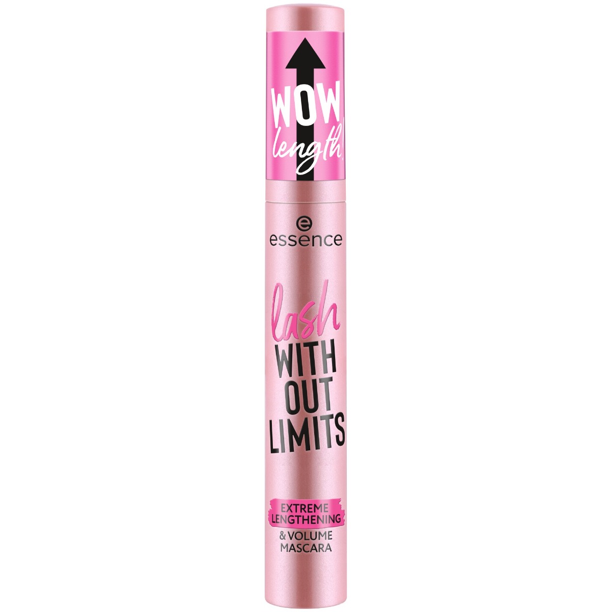 Mascara Lash Without Limits Extreme Lengthening & Volume 01 - Ultra Black, 13ml, Essence