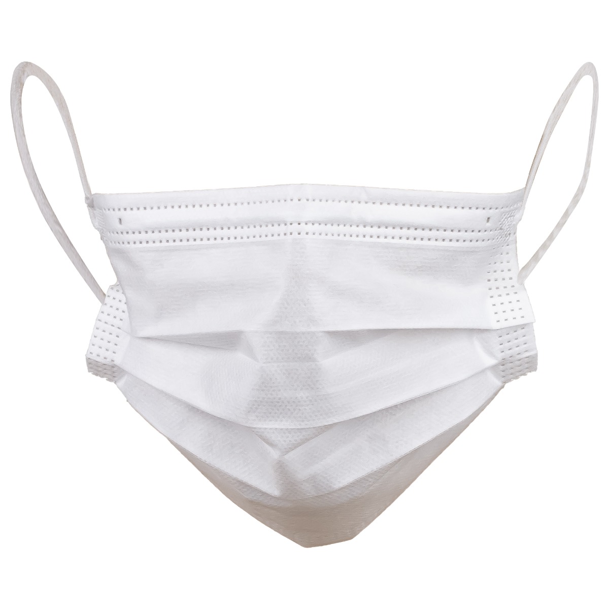 Masti chirurgicale medicale, PRIMA, cu elastic, albe, 50 bucati