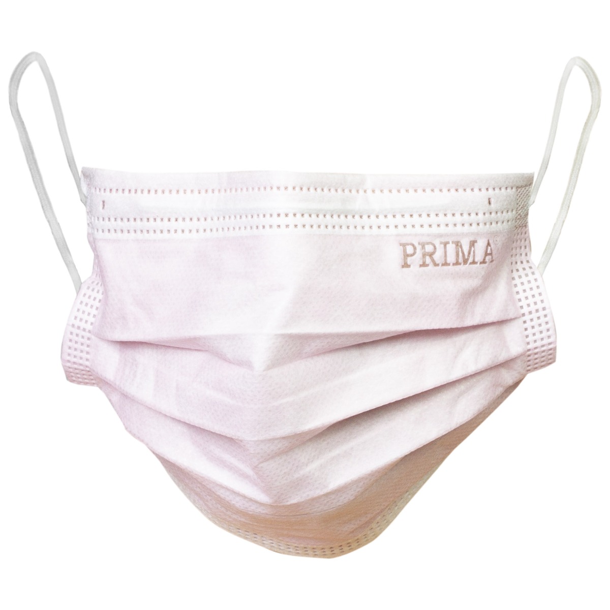 Masti chirurgicale medicale, PRIMA, cu elastic, roz, 50 bucati