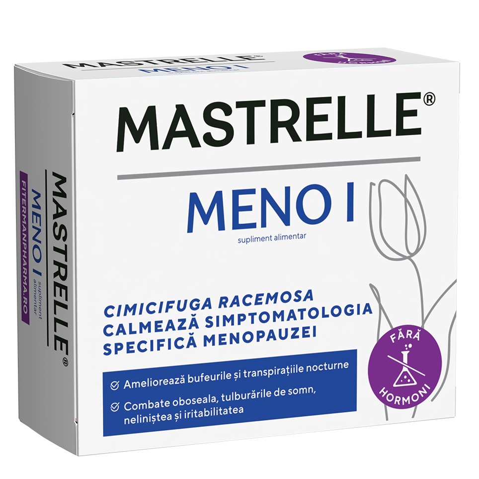Mastrelle Meno I, 30 capsule, Fiterman