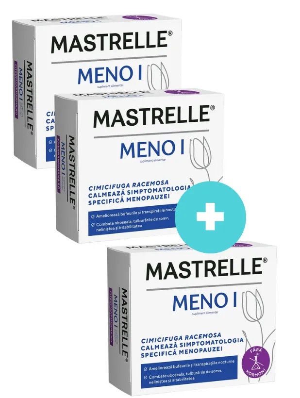 Mastrelle Meno I, 30 capsule, oferta 2+1, Fiterman