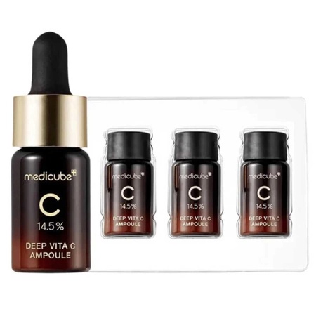 Medicube Deep Vita C, ser facial cu vitamina C pură, 3 x 10 ml