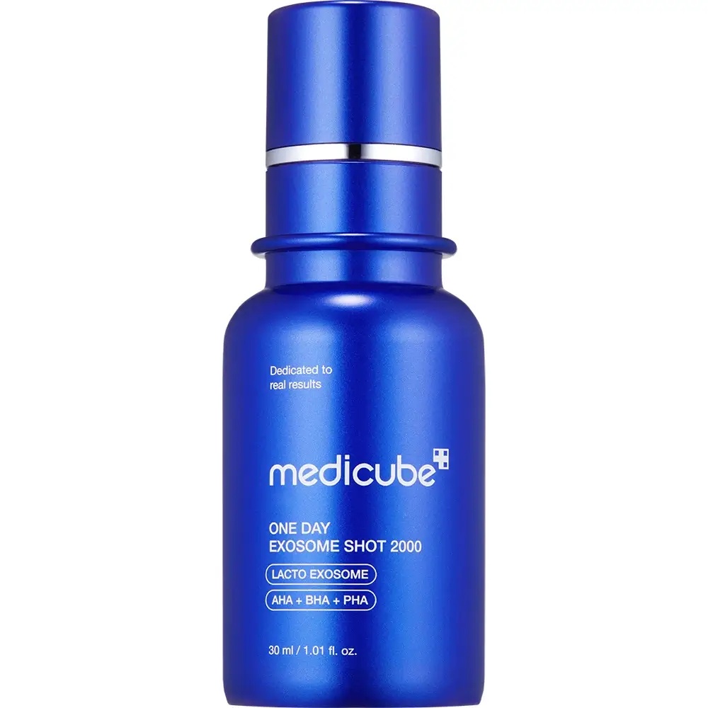 Medicube One Day Exosome Shot 2000, ser booster pentru pori și textură neuniformă, 30 ml