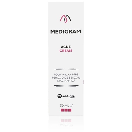 Medigram Acne crema, 30ml, Meditrina