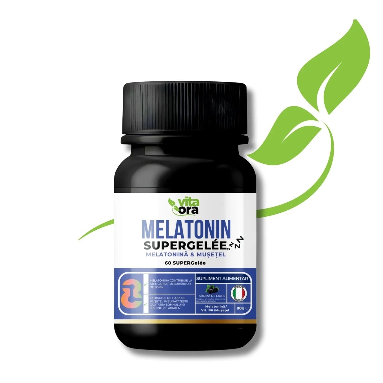 Melatonina Si Musetel, 60 jeleuri, Vita Ora