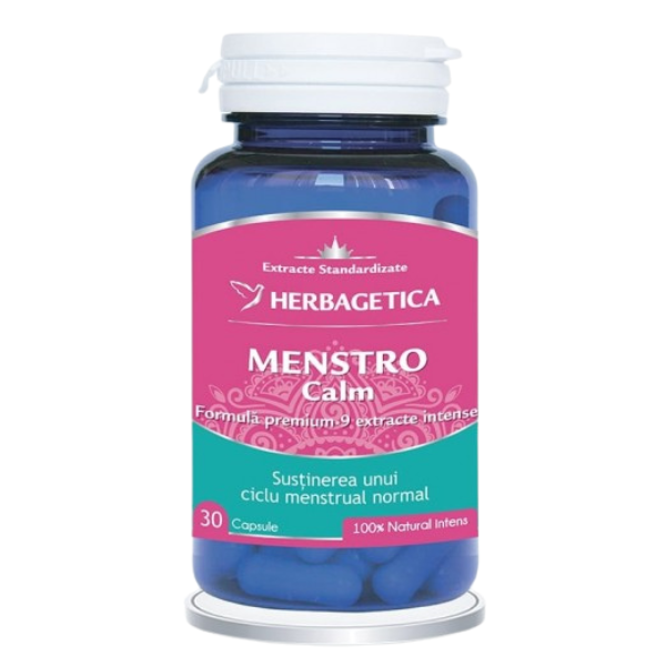 Menstrocalm, Herbagetica | 30 capsule