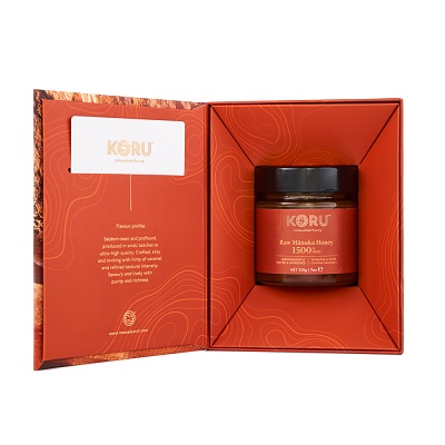Miere de Manuka MGO 1500+ ( UMF 28+ ) 250g Koru ( borcan de sticla ) - poza 4