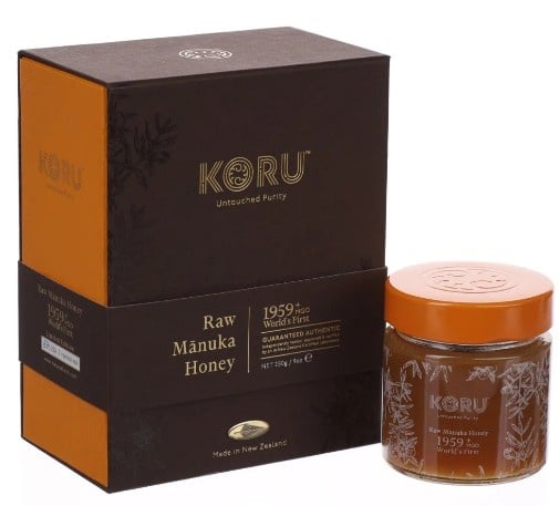 Miere de Manuka MGO 1959+, 250g Koru ( borcan de sticla ) - poza 1