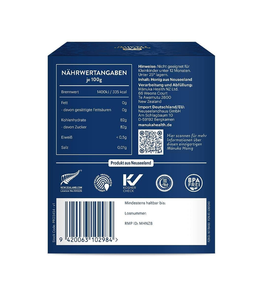 Miere de Manuka MGO 850+ UMF 20+ (250g) | Manuka Health - poza 3