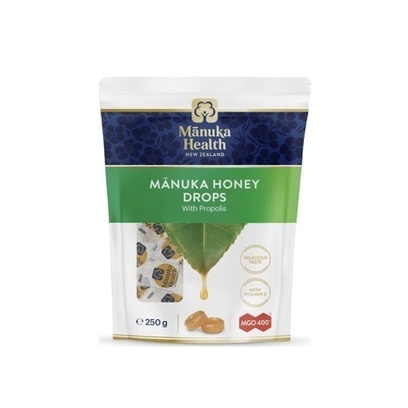 Miere Manuka cu Propolis, dropsuri, 250g, Manuka Health