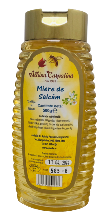 Miere salcam, 500g, Apicola