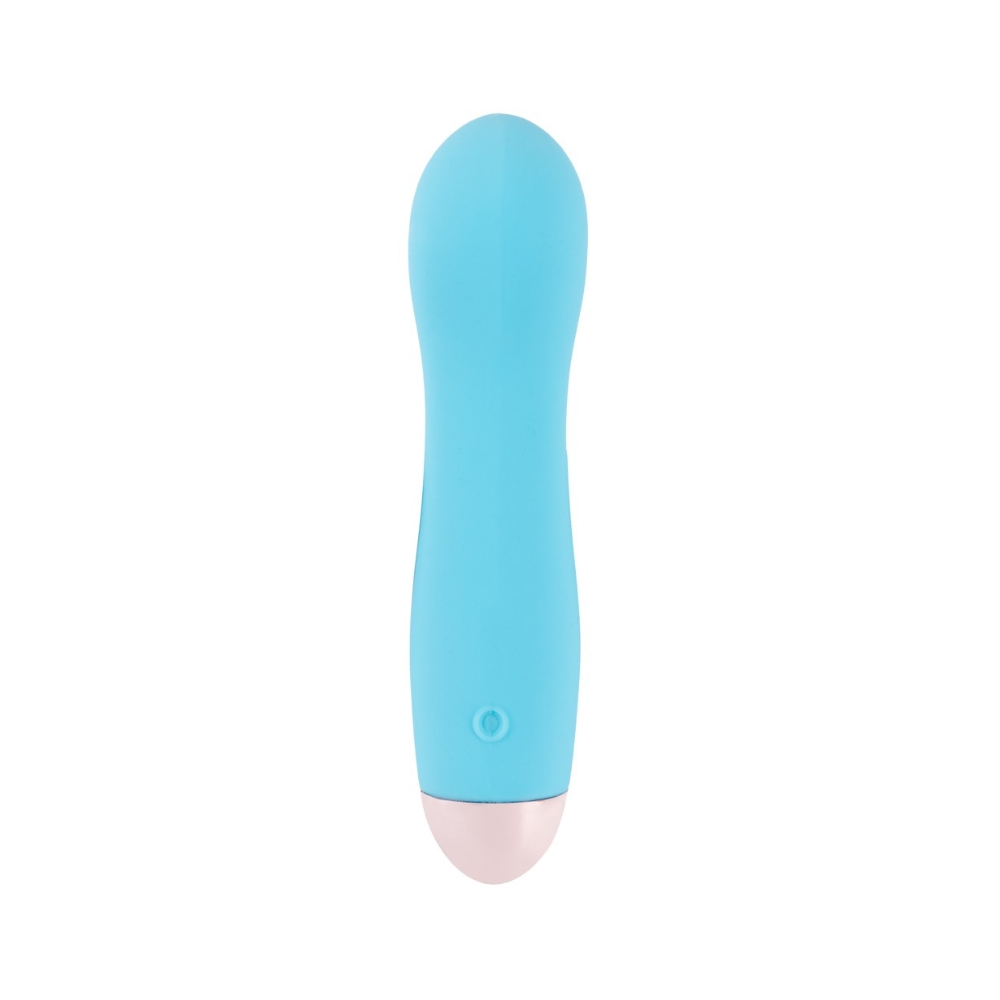 Mini vibrator cu 7 moduri de vibratie albastru, 1 bucata, Cuties