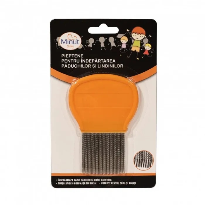 MINUT BABY Pieptene pentru indepartarea paduchilor , Minut