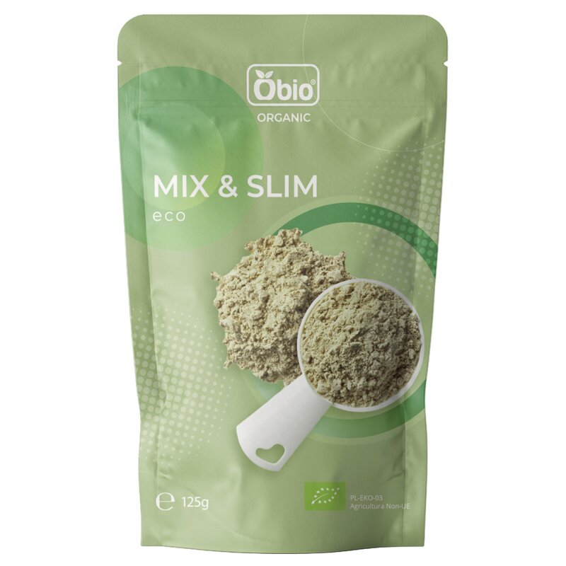 Mix and slim pudra bio 125g Obio