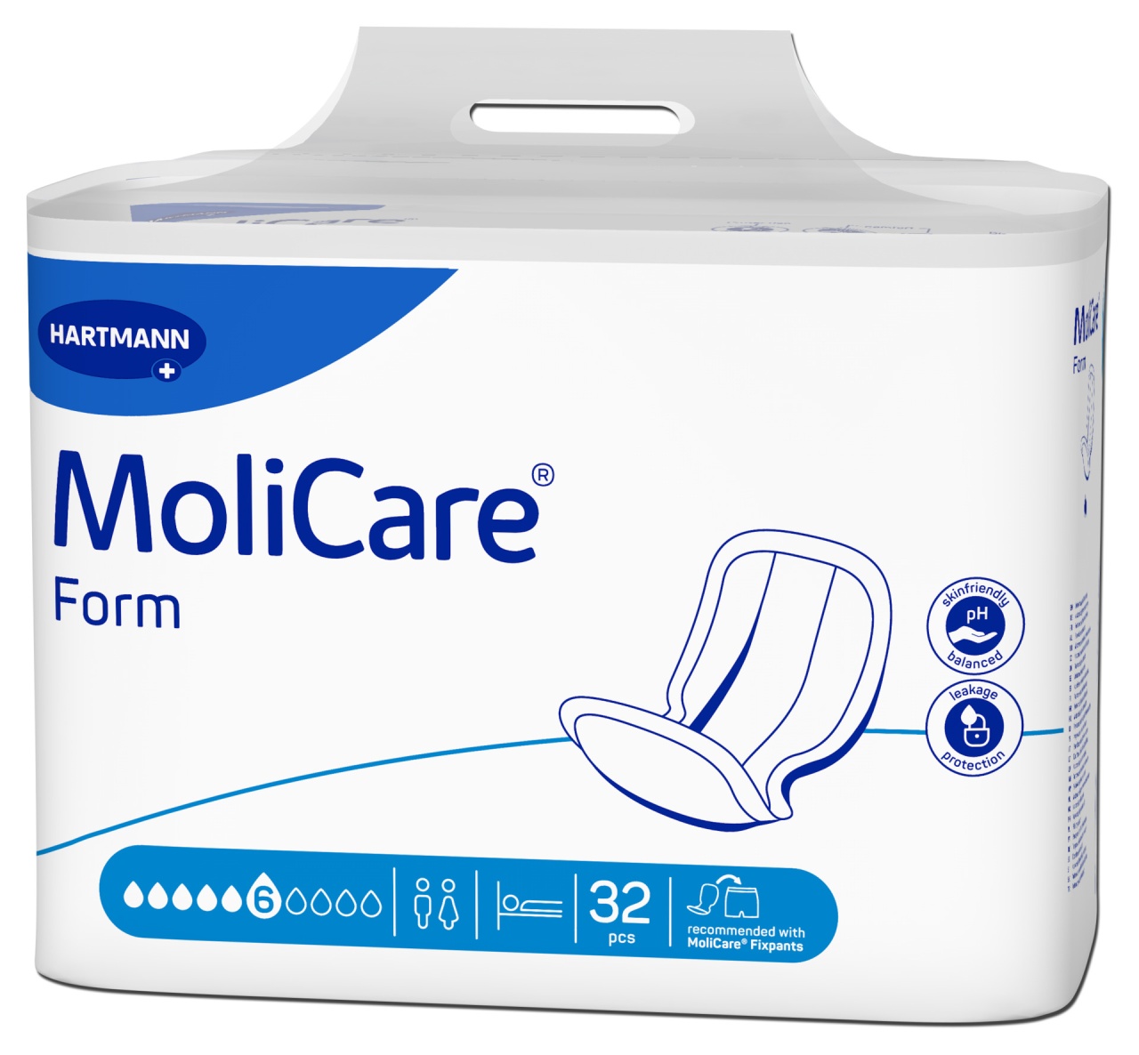 MoliCare Form 6 picaturi, 32 bucati – Hartmann