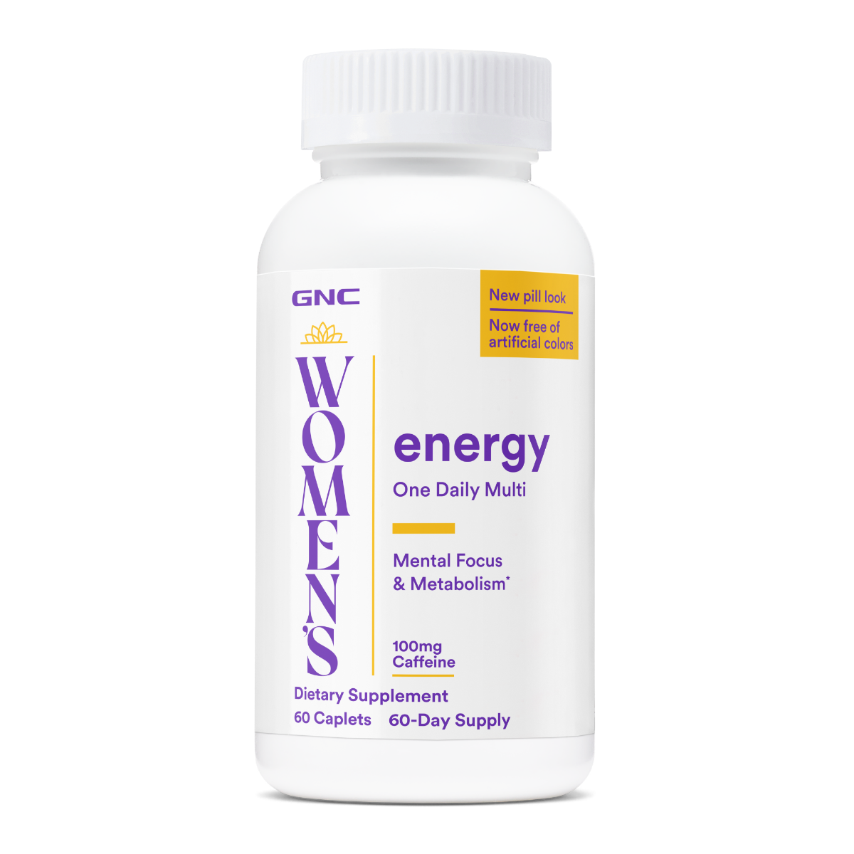 Multivitamine pentru Femei Energie si Metabolism Women`s One Daily Multivitamin Energy, 60 tablete, GNC