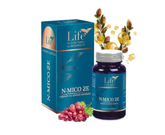 N-Mico 2E Capsule cu Uleiuri Esentiale 30 capsule Bionovativ Life