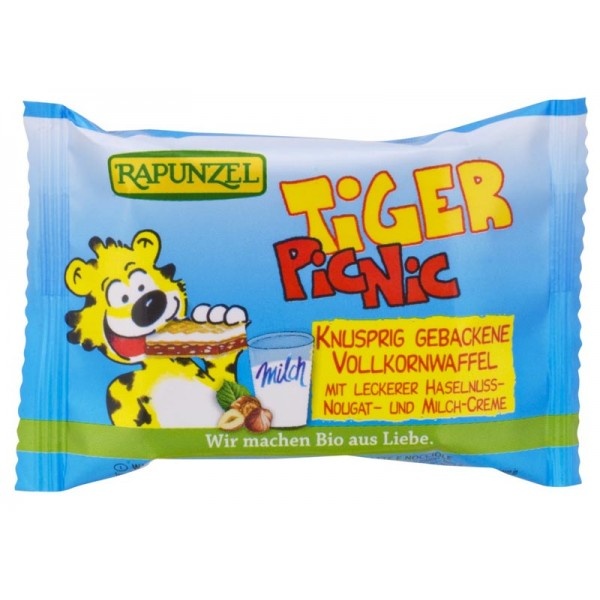 Napolitana Tiger picnic eco, 25g, Rapunzel
