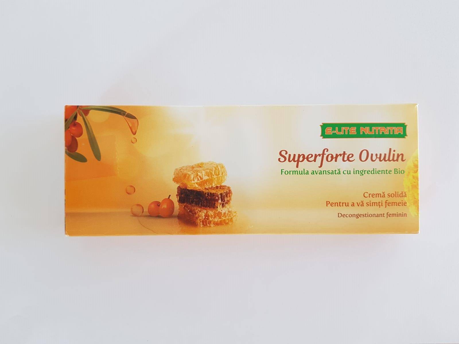 NATURAL SUPERFORTE OVULIN 20buc, E-LITE NUTRITIA - ovule pentru afectiuni ginecologice - poza 1