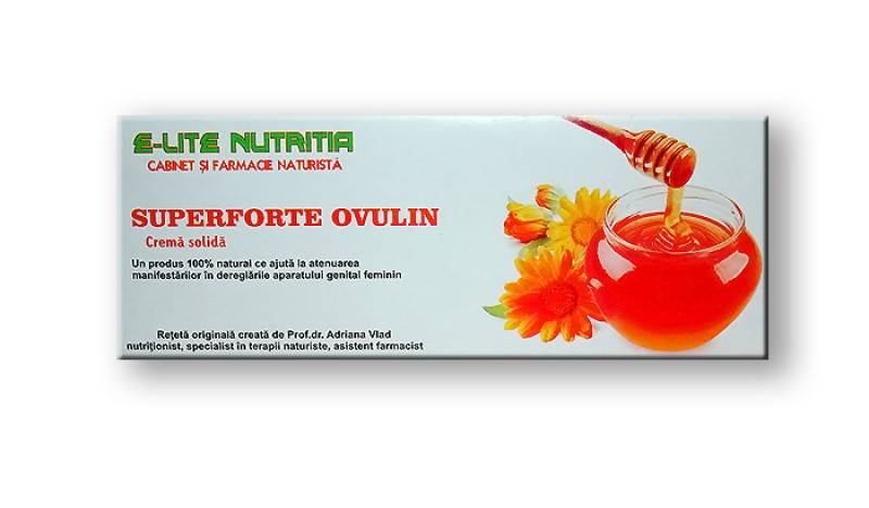 NATURAL SUPERFORTE OVULIN 20buc, E-LITE NUTRITIA - ovule pentru afectiuni ginecologice - poza 2