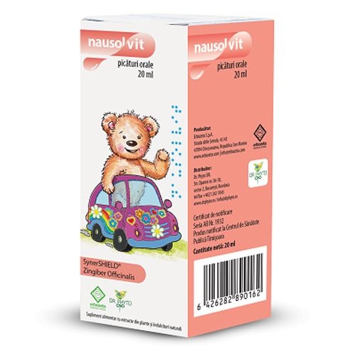 Nausolvit picaturi orale 6luni+, 20 ml, Dr. Phyto