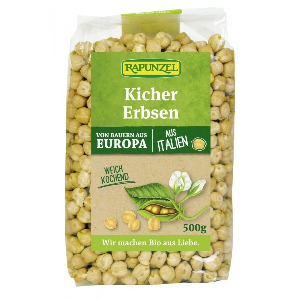 Naut boabe eco, 500g, Rapunzel