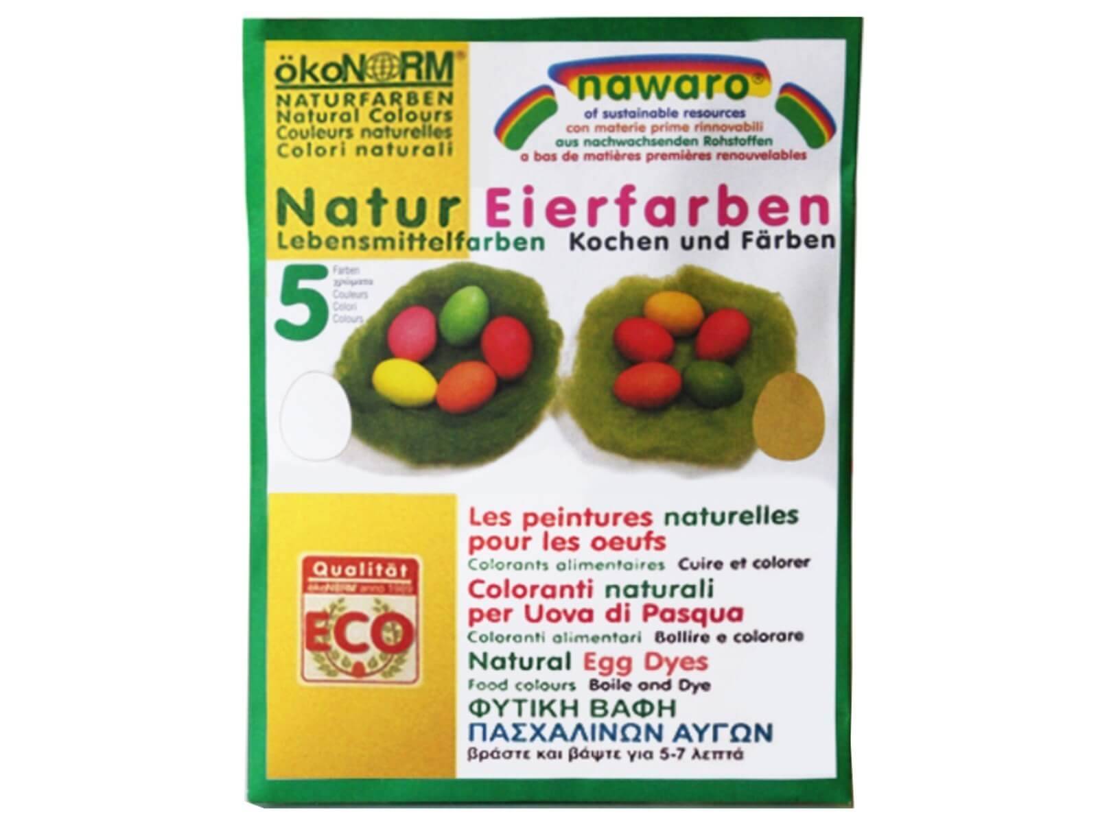 NAWARO VOPSEA DE OUA NATURALA ECOLOGICA - 5 culori - poza 2