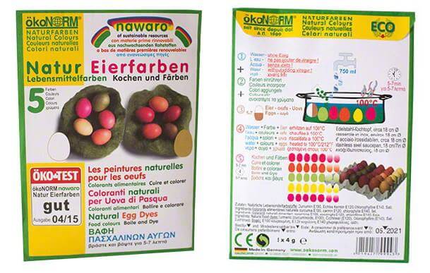 NAWARO VOPSEA DE OUA NATURALA ECOLOGICA - 5 culori - poza 3