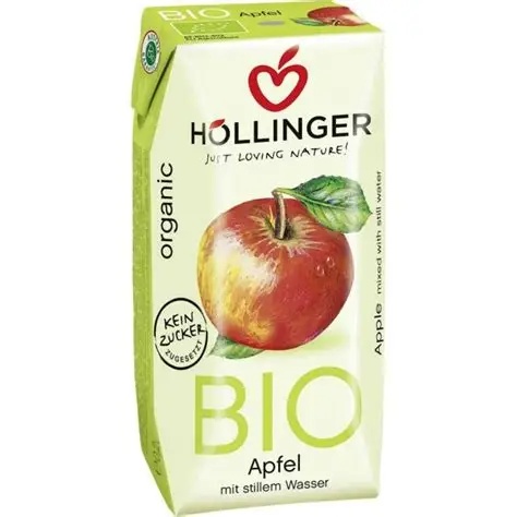 Nectar Bio de mere, 200 ml, Hollinger