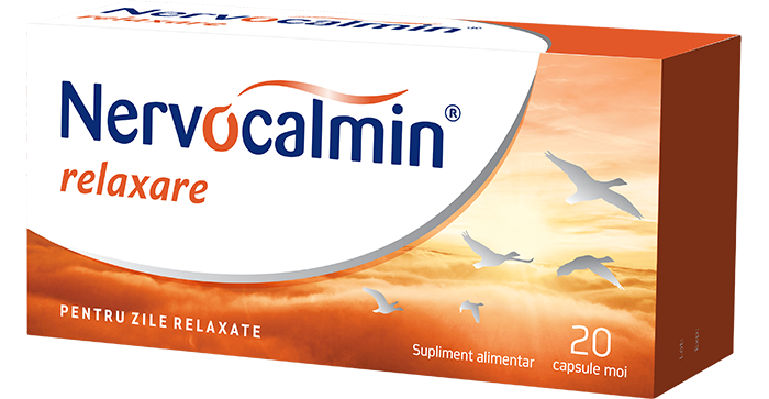 Nervocalmin relaxare, 20 capsule, Biofarm