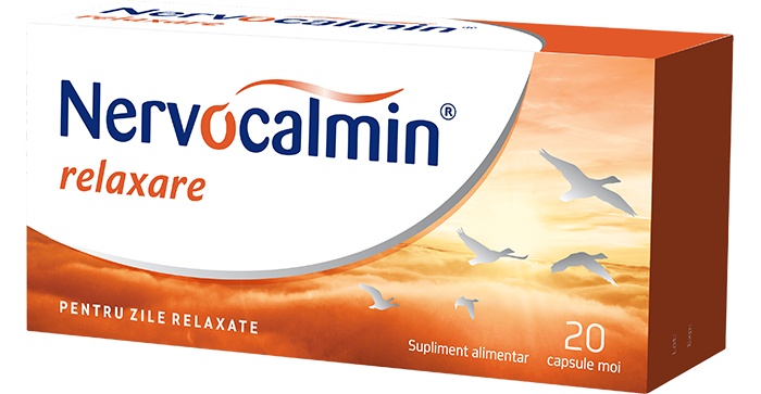 Nervocalmin Relaxare, 20 capsule moi, Biofarm