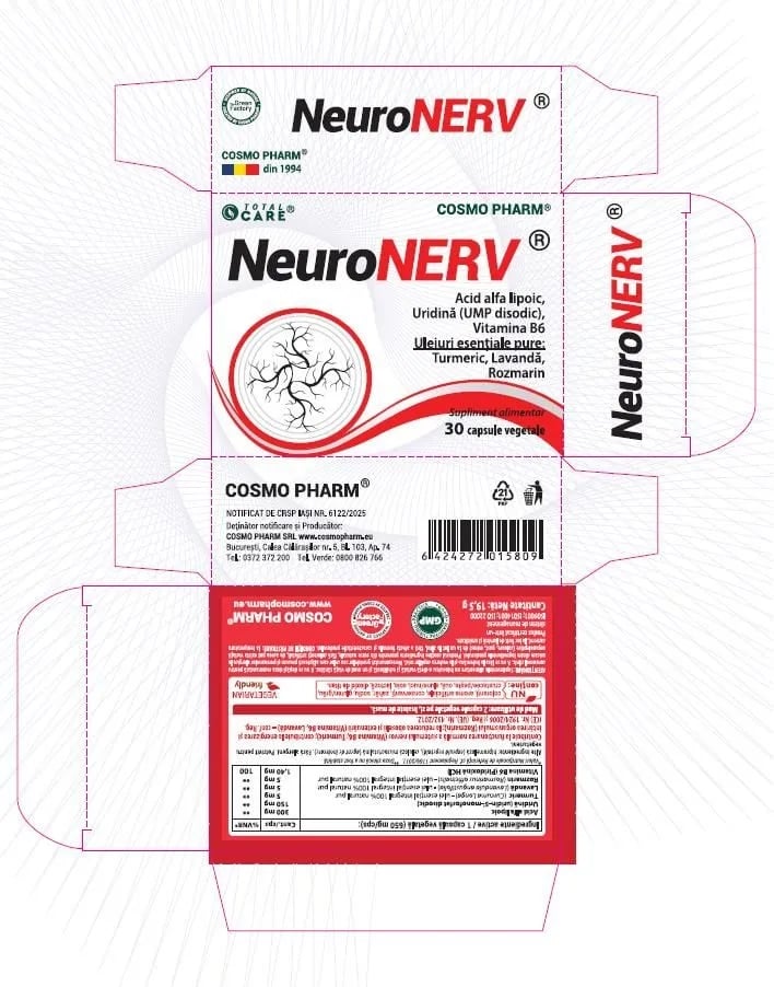 NEURONERV® – Suport avansat pentru sistemul nervos periferic cu Uridina & Acid Alfa-Lipoic - poza 3