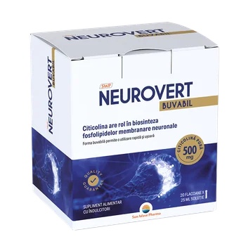 Neurovert buvabil, 20 flacoane, Sun Wave Pharma - poza 2