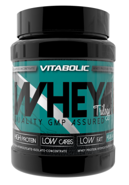 New Whey Trilogy Ciocolata, 450g, Vitabolic