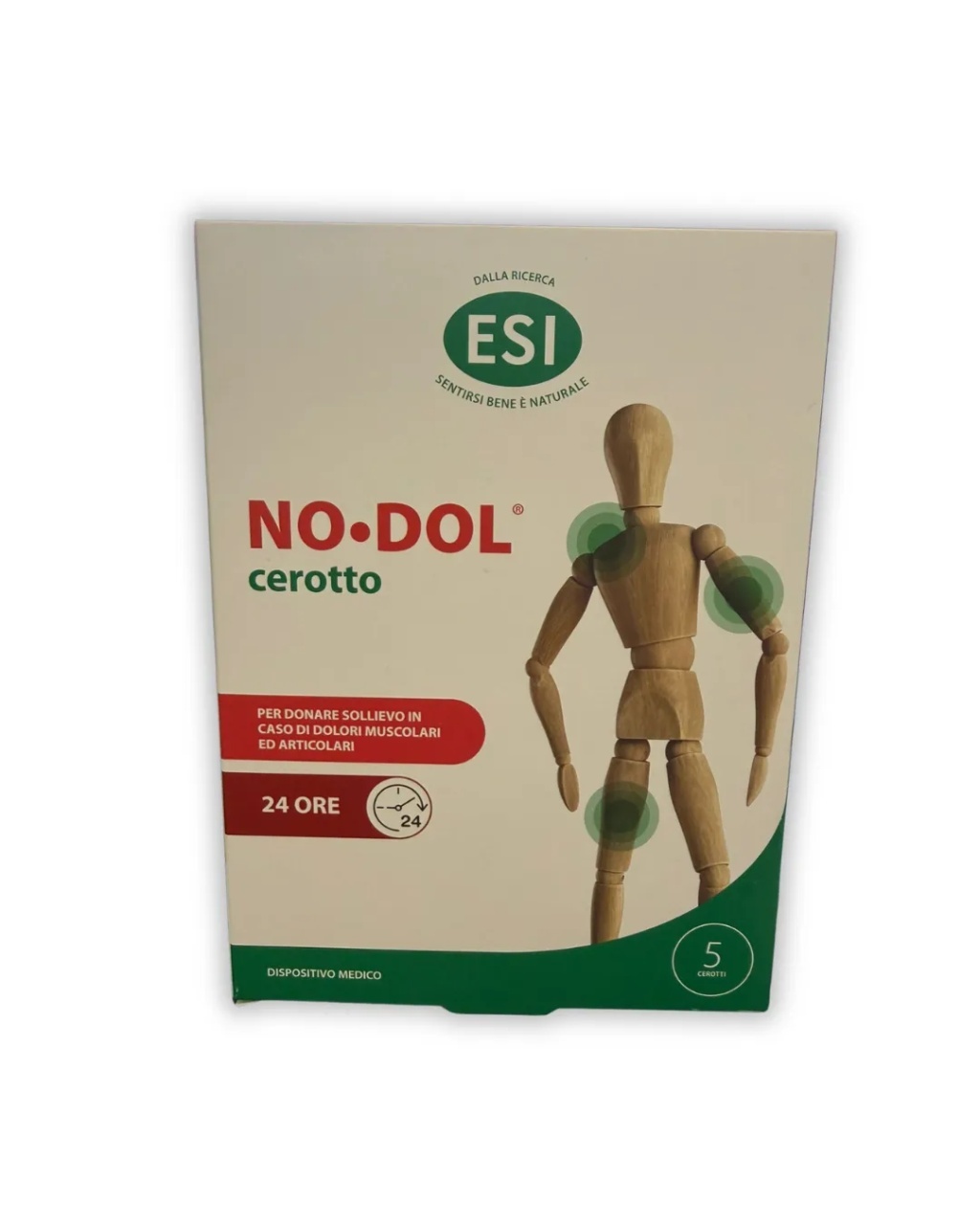 No-Dol plasturi dureri musculare si articulare, 5 plasturi, ESI