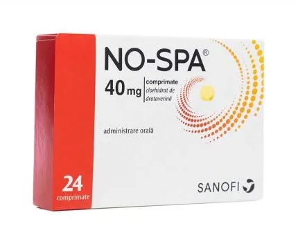 No-Spa 40mg, 24 comprimate, Sanofi