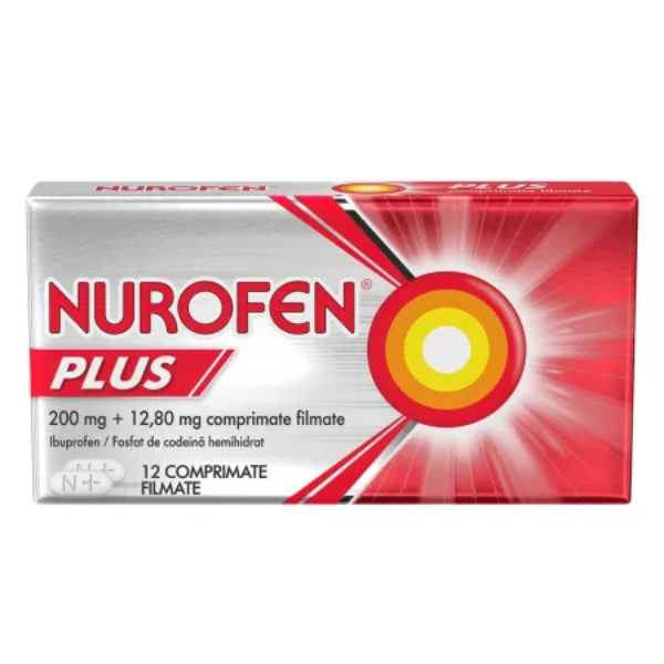 Nurofen Plus, Reckitt Benckiser | 12 comprimate