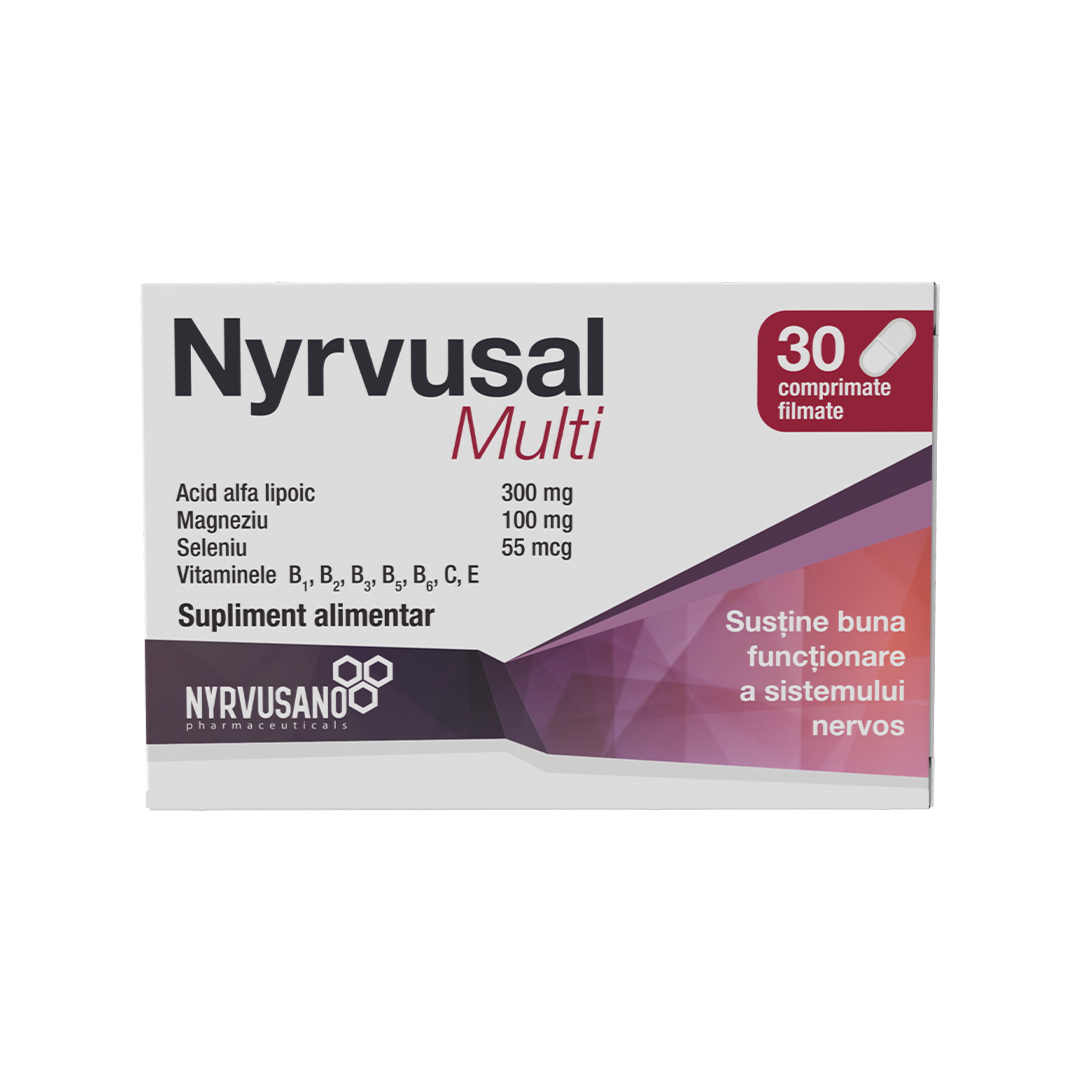 Nyrvusal Multi, 30 comprimate, Nyrvusano