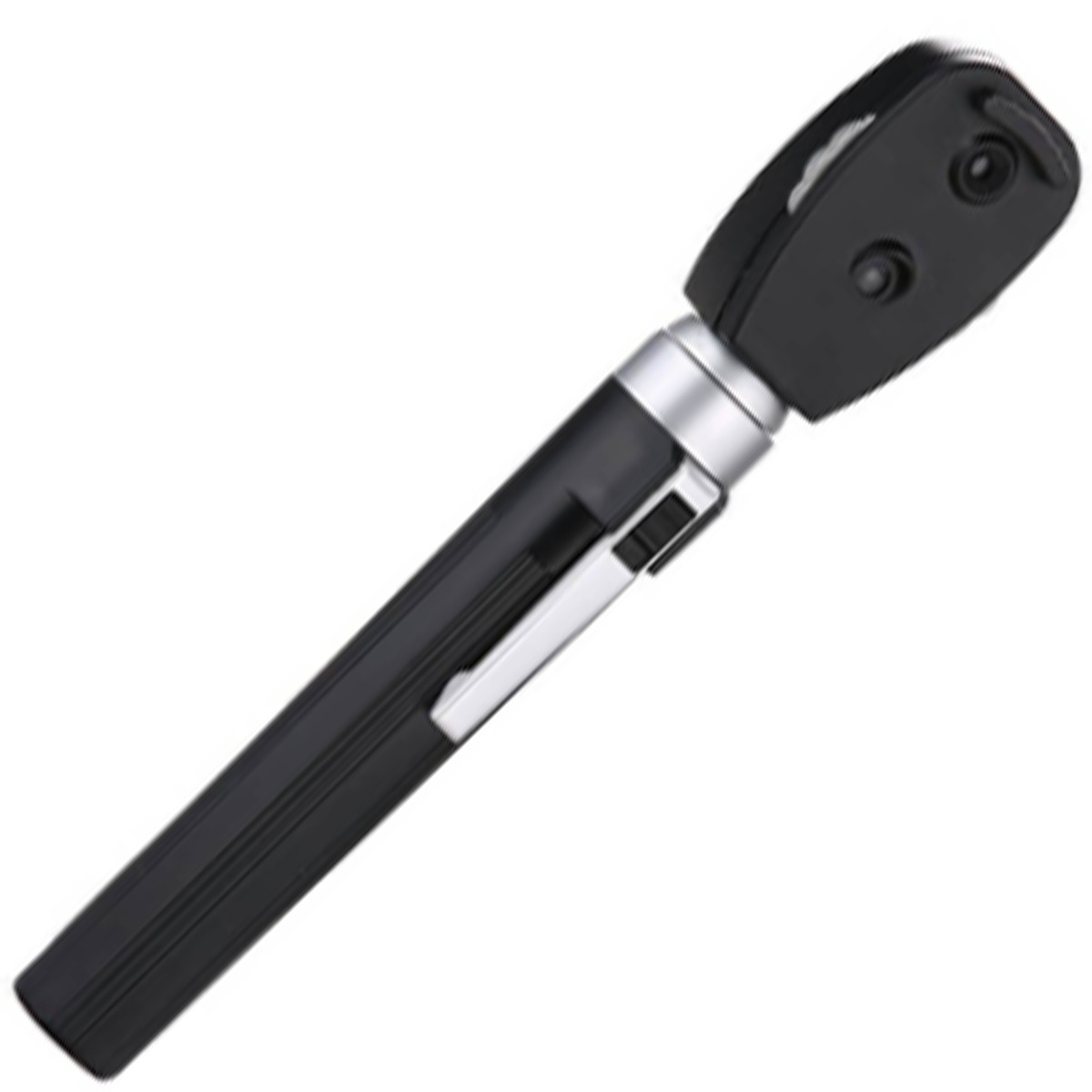 Oftalmoscop Xenon Halogen profesional, negru, corectie dioptrica -20/+20, 5 deschizaturi