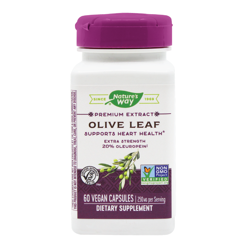 Olive Leaf 20% SE Nature's Way, 60 capsule, Secom