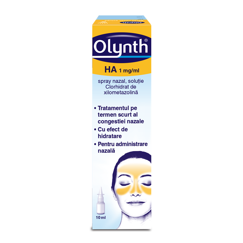 Olynth HA spray nazal, solutie, 1 mg/ml, Mcneil Healthcare | 10 ml