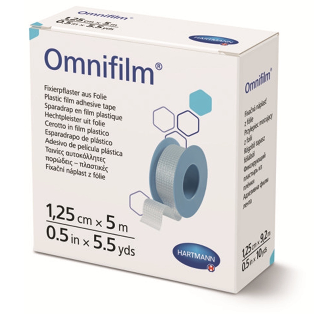 Omnifilm plasture 1,25cm x 5m, Hartmann