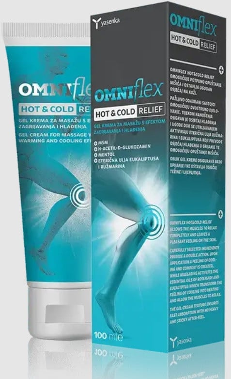 Omniflex Hot&Cold Relief, 100ml ( Unguent pentru durerile musculare )
