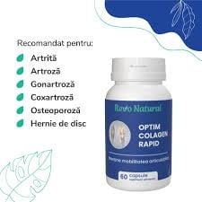 Optim Colagen Rapid pentru articulații, Revo Natural, 60 Capsule - poza 2