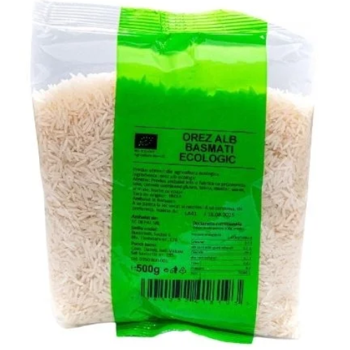 Orez Alb Basmati Bio 500G,Driedfruits